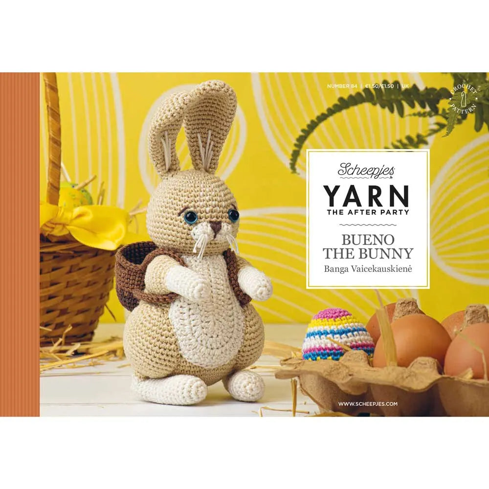 Scheepjes YARN The After Party No. 84 - toy Bunny "Bueno the Bunny", ENG