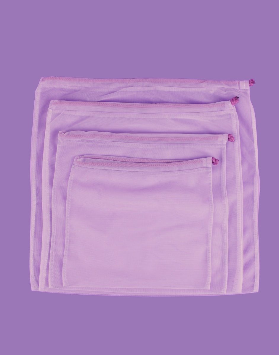 Projektu soma, izmērs S - 25 x 22 cm, lavanda /Zbag.lv Eco&Style