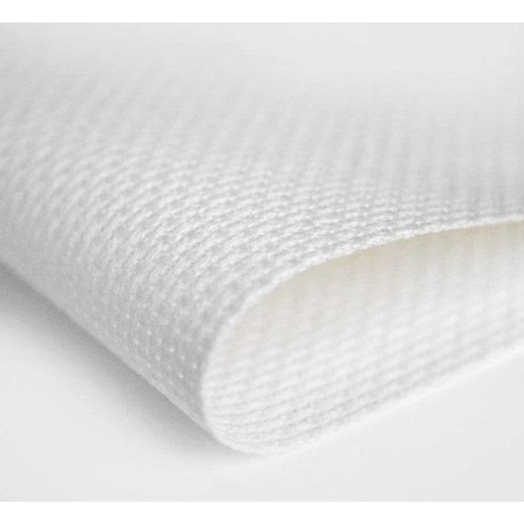 Zweigart Aīda 16ct #100 - 50 x 100 cm 1 gab., balta