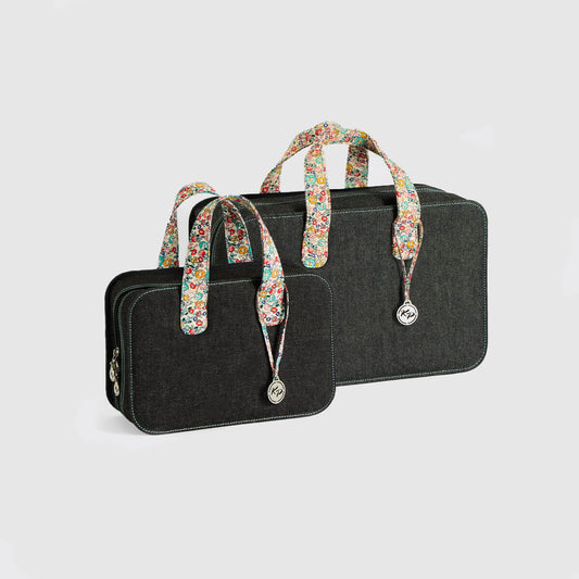 Suitcase bag for knitting accessories BLOOM /KnitPro/ Size S, 27.5 x 18.5 x 10 cm