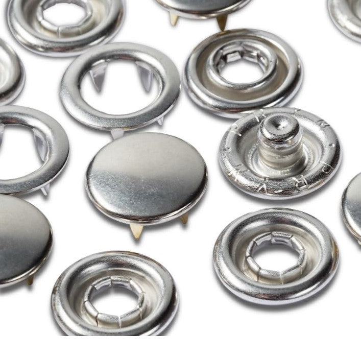 Jersey Snaps 10mm - 20 pcs. refill set