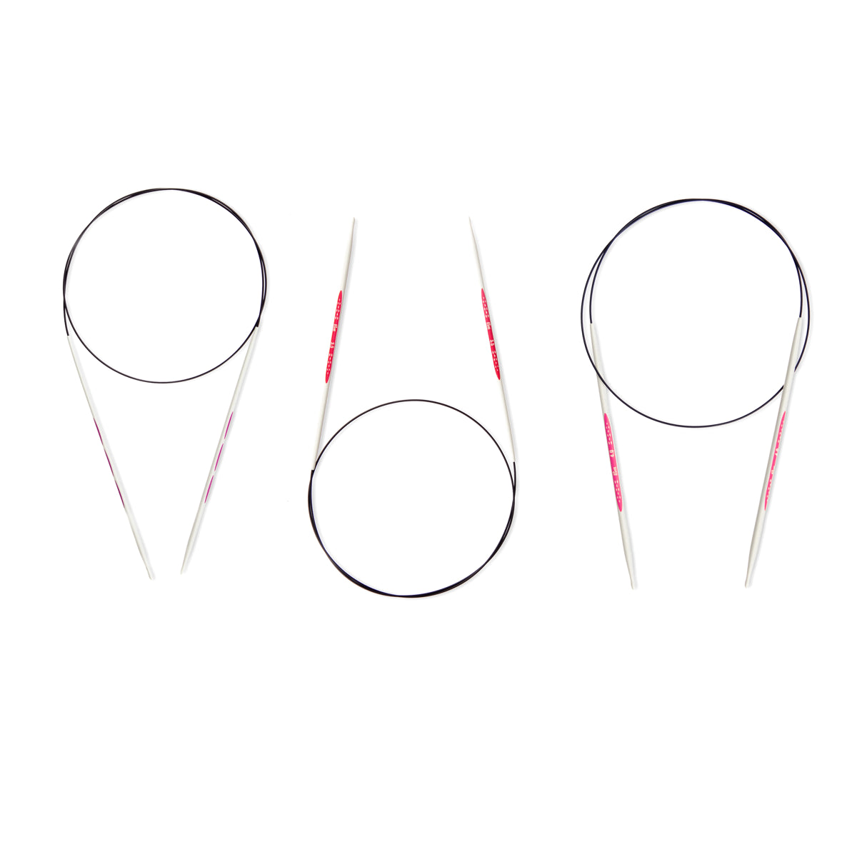 Prym Ergonomics ringnõelte komplekt 3.0-4.0 mm ||80 cm