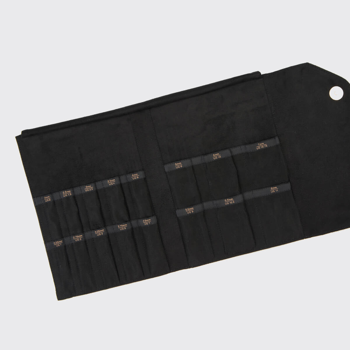 Maciņš zeķu adāmadatām COAL /KnitPro