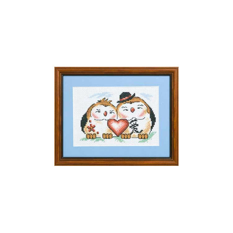 "British Cat" - embroidery kit /Alice/ 12 x 11 cm