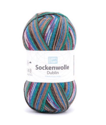 Sockenwolle Dublin /Happy Hobby/ 4-ply sock yarn 100g #06