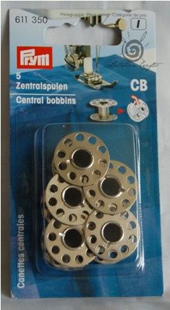 Spools - metal - for boat with insert 5 pcs