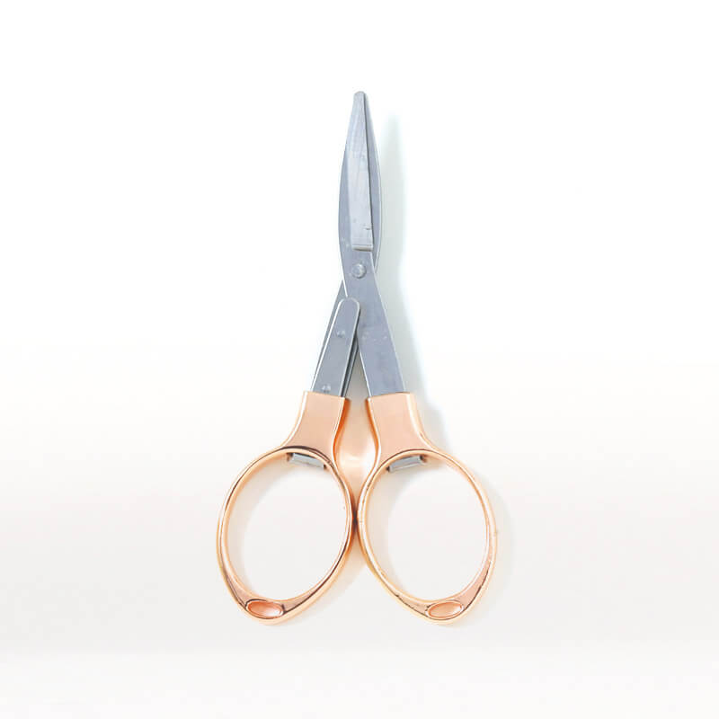 Saliekamās šķēres ROSE GOLD + maciņš /KnitPro