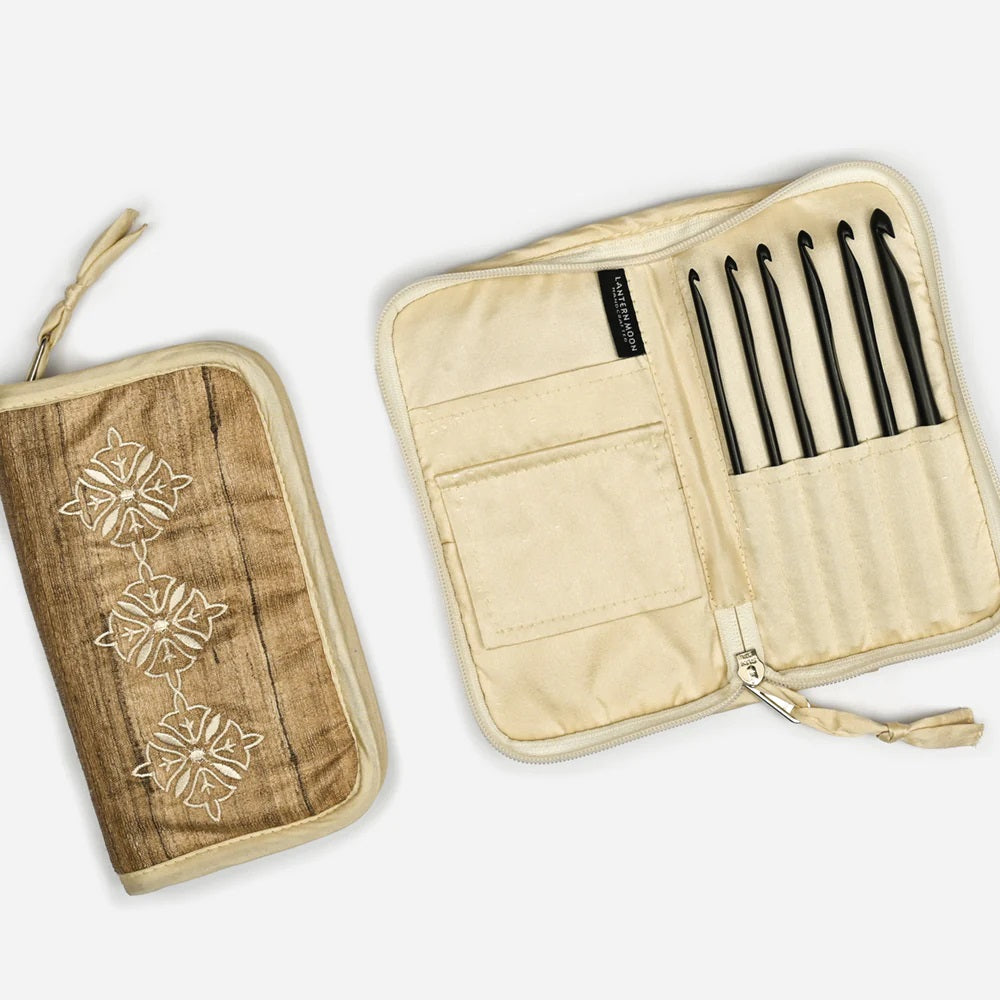 Lantern Moon RADIANCE /wooden crochet hook set /KnitPro/ 6 sizes