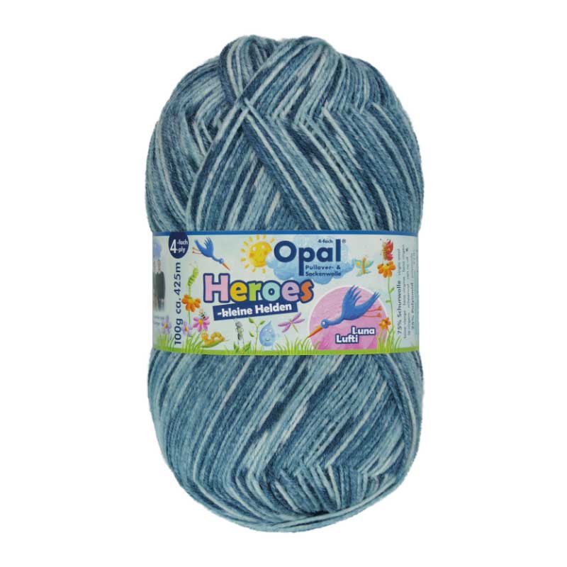 OPAL 4-diegu HEROES - Kleine HELDEN 100g #11546 "Luna Gaisulīte" IEROBEŽOTS IZLAIDUMS!