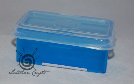 Mini-kastīte 88x59x35mm Zila