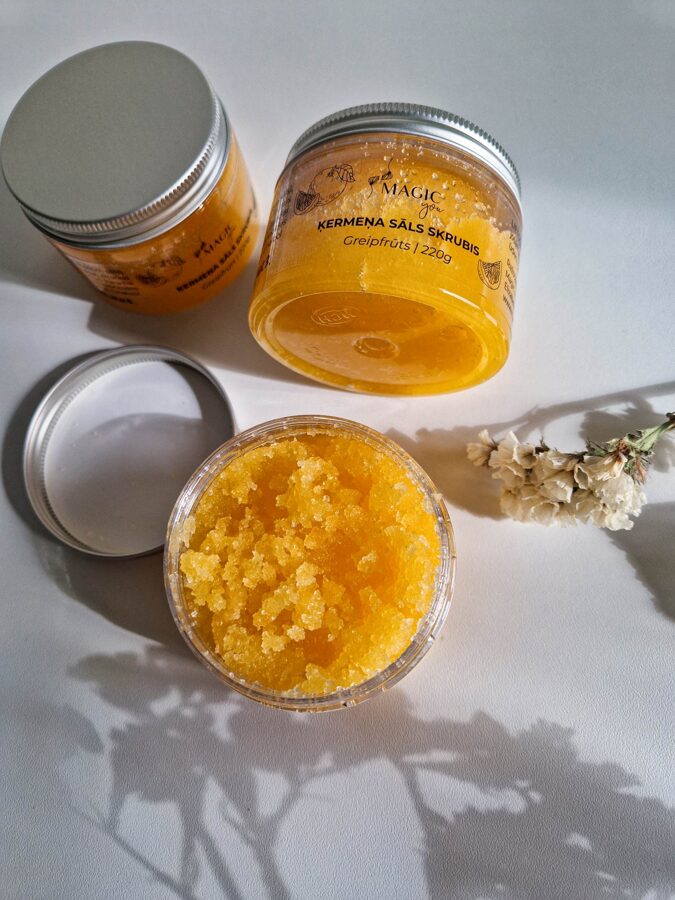 Ķermeņa skrubis "Greipfrūts" 220g /Magic You Cosmetics