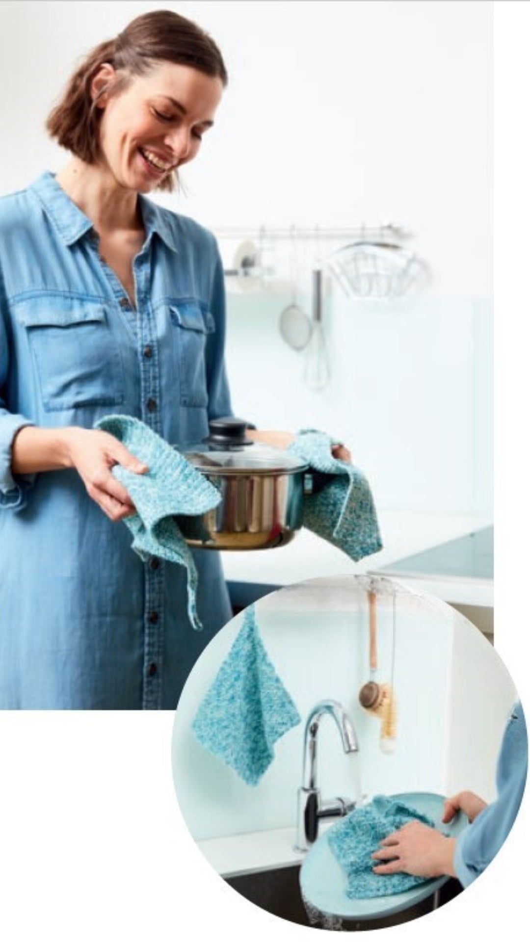 Kitchen Stories 100g #00054 "Water" /Schachenmayr - Limited edition!