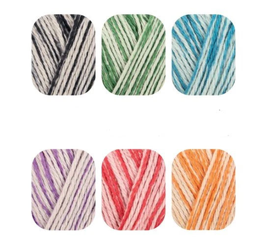 Kitchen Stories /Schachenmayr - Ierobežots izlaidums! / Krāsu izlases komplekts 6 x 100g