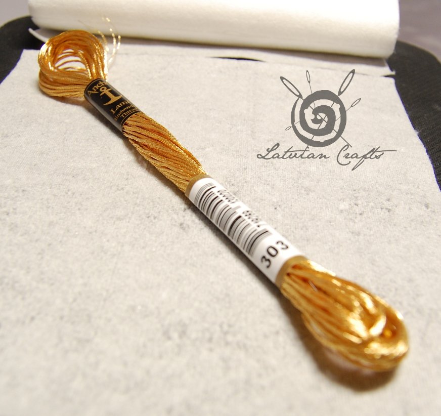 Anchor Lame metallic thread #303 "Gold"