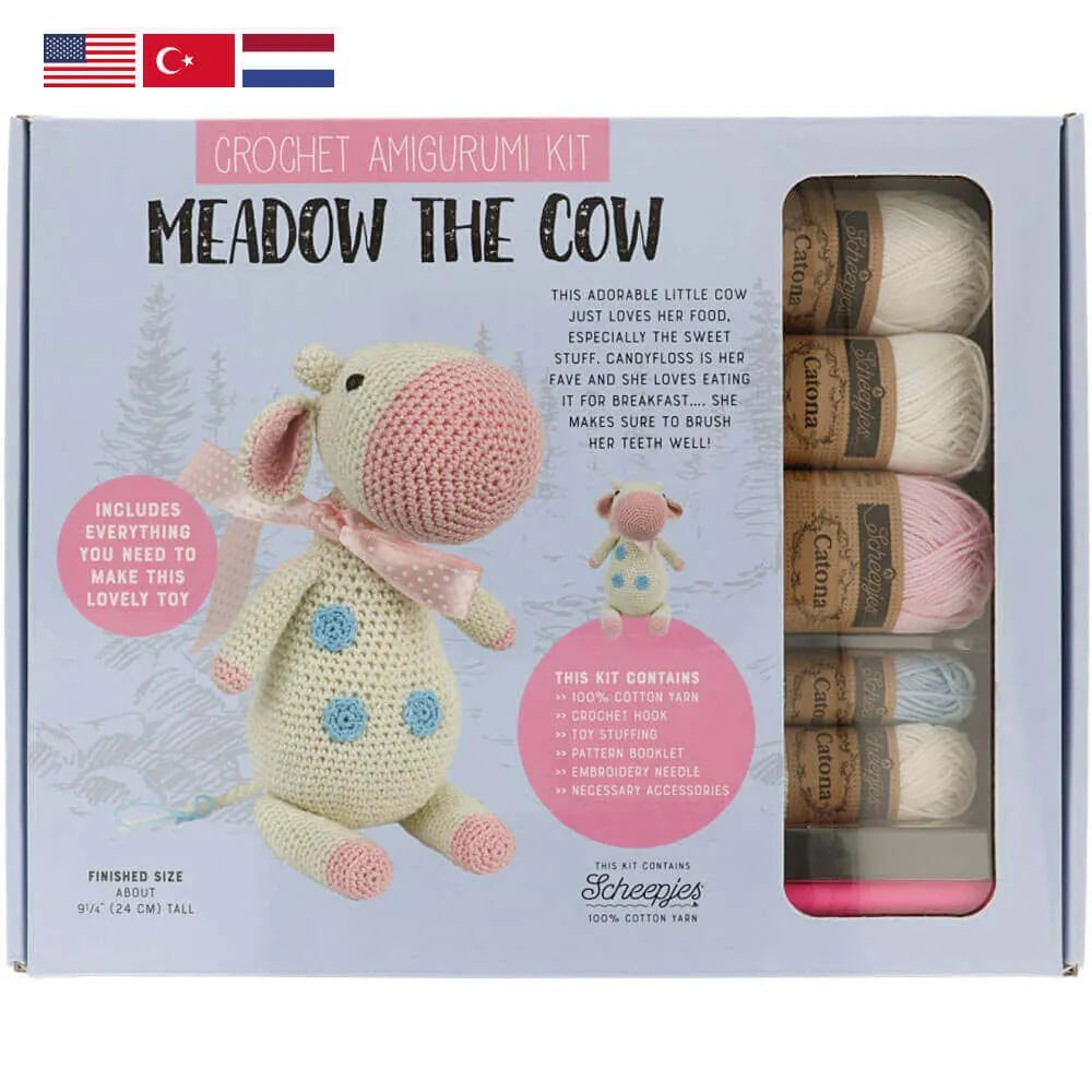 Amigurumi rotaļlieta PĻAVAS GOTIŅA / Tamborēšanas komplekts TUVA