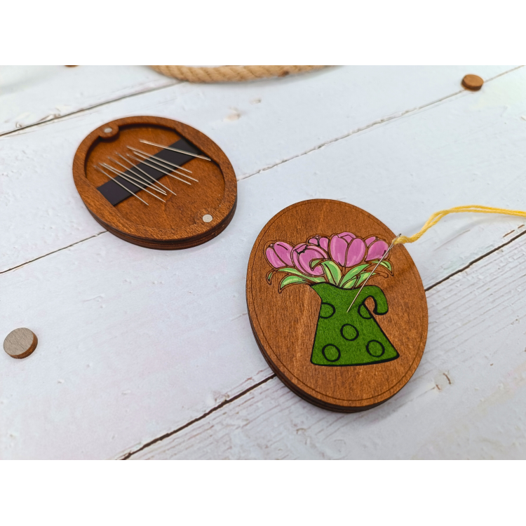 Adatu futlāris TULPES /Kind Fox by Wizardi/ Ø6x8cm