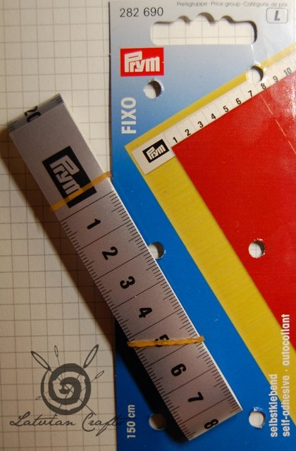 Isekleepuv mõõdulint FIXO /Prym/ 150cm