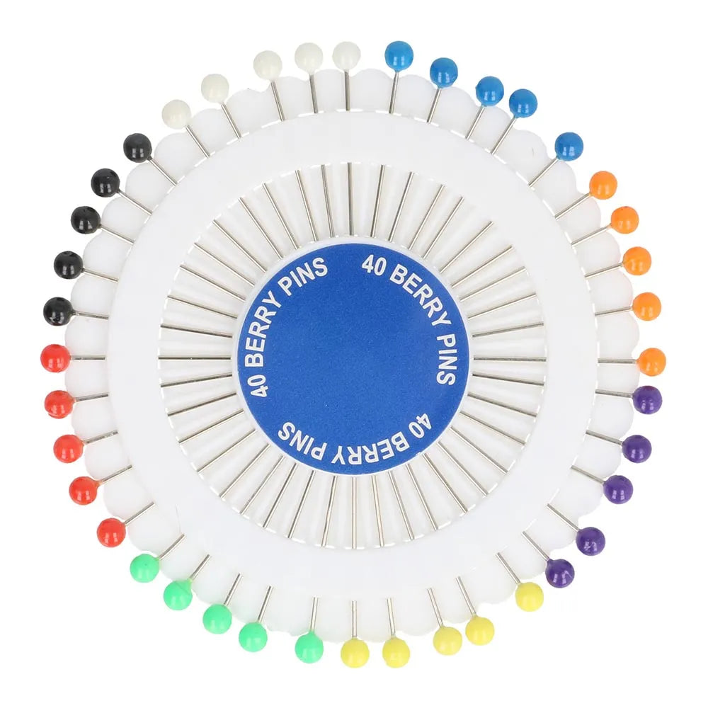 Round head push pins 40 pcs. 38x0.6mm /Milward