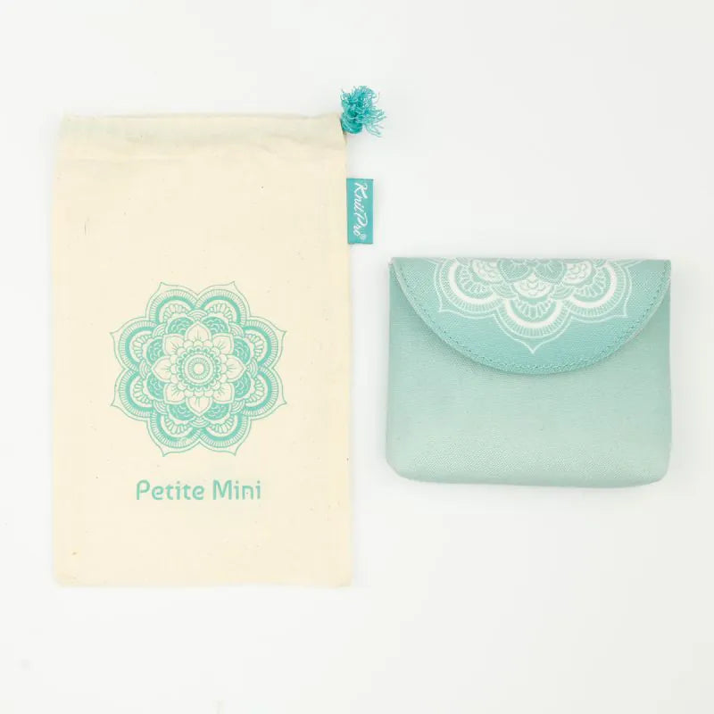 The Mindful Collection PETITE MIDI 10cm+13cm maināmo apļa adāmadatu komplekts ar kabeļiem /KnitPro/ 8 pāri 2.00MM-2.75MM