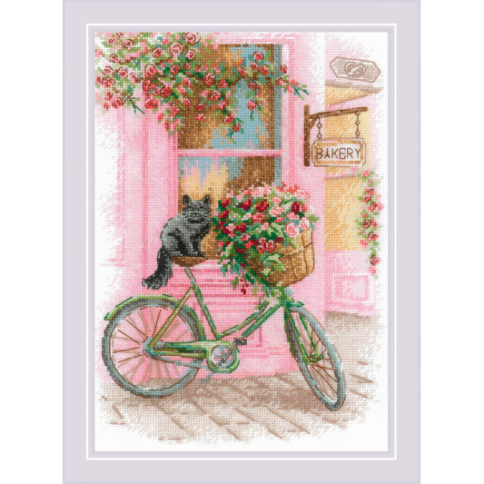 Flowering Trip - embroidery kit /RIOLIS/ 21 x 30 cm