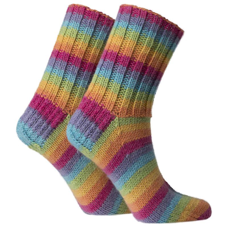 7 Brothers RAITA - 7 Veljestä RAITA /NOVITA/ 8-thread thickness sock yarn 100g #980 "Rainbow"
