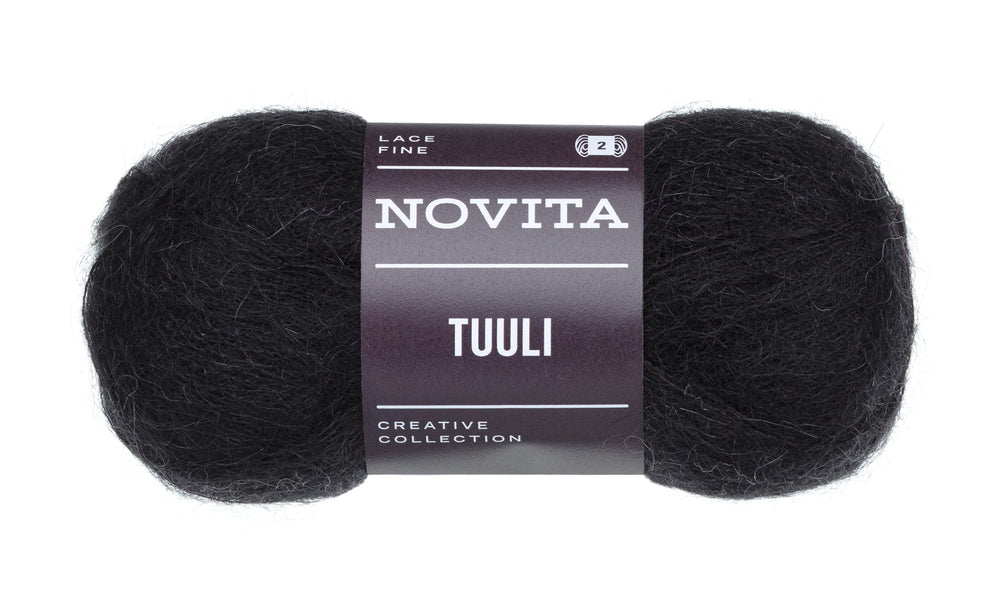 Tuuli /NOVITA/ 25g #099 "Melns"
