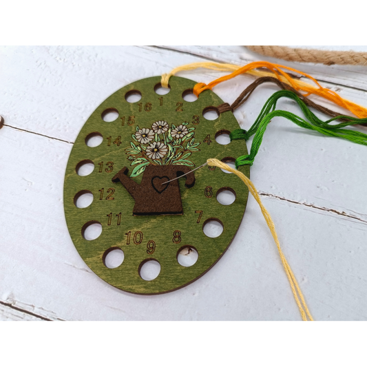 Thread organizer DAISY /Kind Fox by Wizardi/ Ø9x15 cm