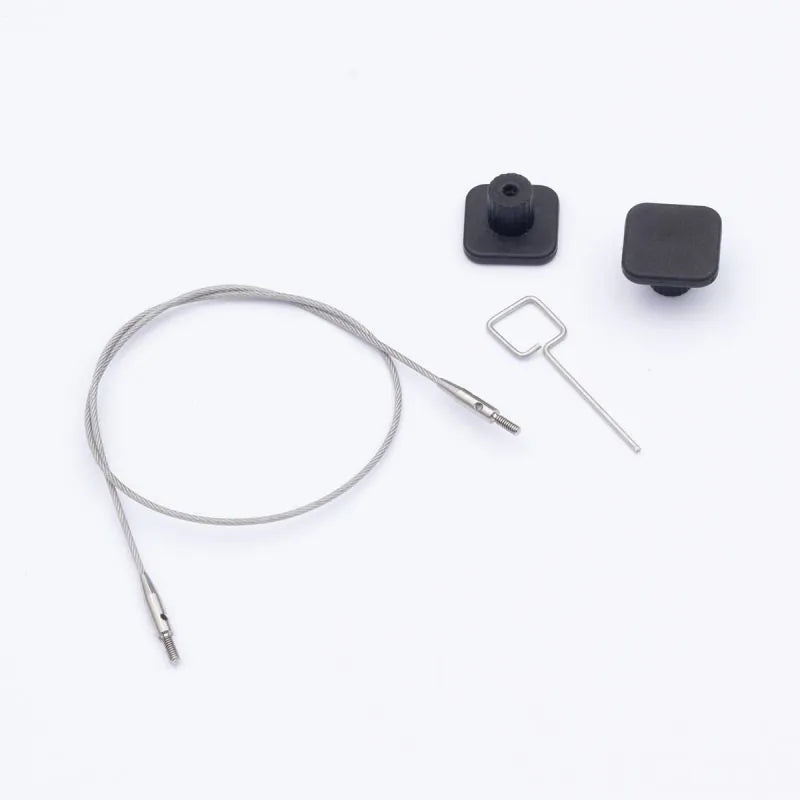 FIXED stainless steel cable PETITE 2 pcs. /KnitPro/ ONLY compatible with Mindful Collection PETIT interchangeable tips