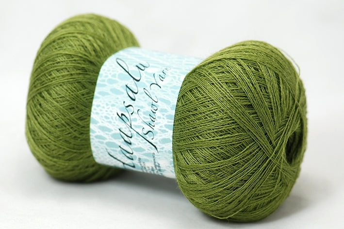 Haapsalu Shawl Yarn /Midara/ NM: 28/2 100g 1400m #401 "Priežu zaļš"