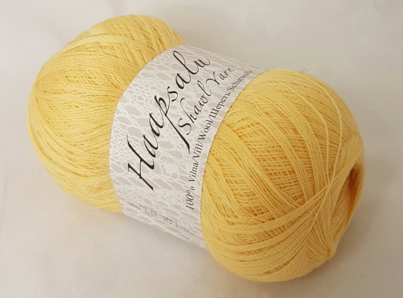 Haapsalu Shawl Yarn /Midara/ NM: 28/2 100g 1400m #316 "Yellow"