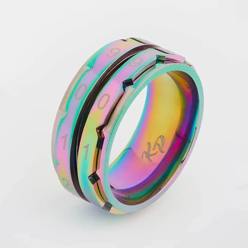 Rainbow Row Counter - Ring /KnitPro /diameter 20.6 mm /size 11- Warehouse Sale!