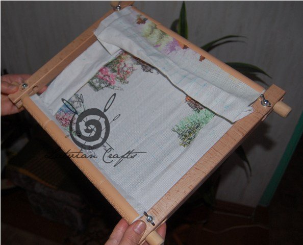 Elbesee ristkülikukujuline tikkimisraam 20 x 14 cm