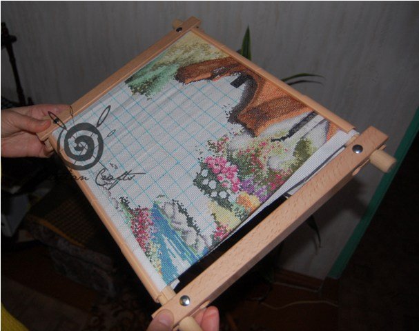 Elbesee ristkülikukujuline tikkimisraam 20 x 14 cm