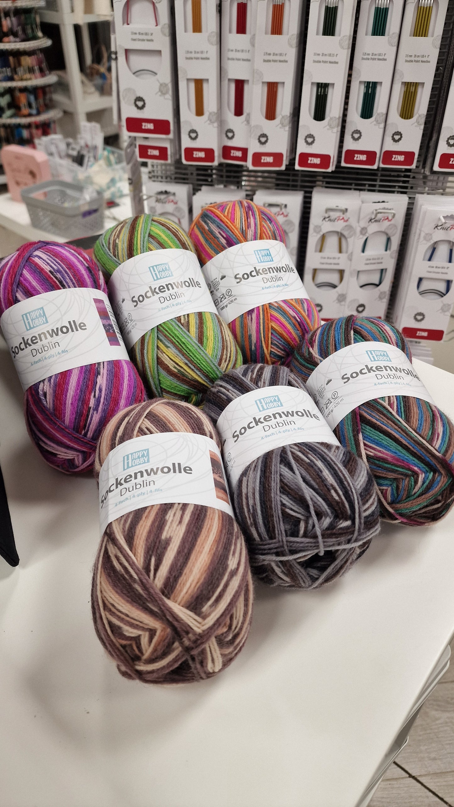 Sockenwolle Dublin /Happy Hobby/ 4-ply sock yarn 100g #05