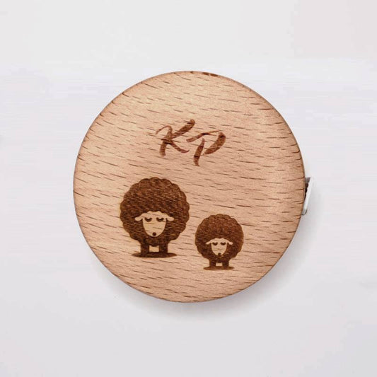 Retractable tape measure /KnitPro/ 150cm - round (cm/in)