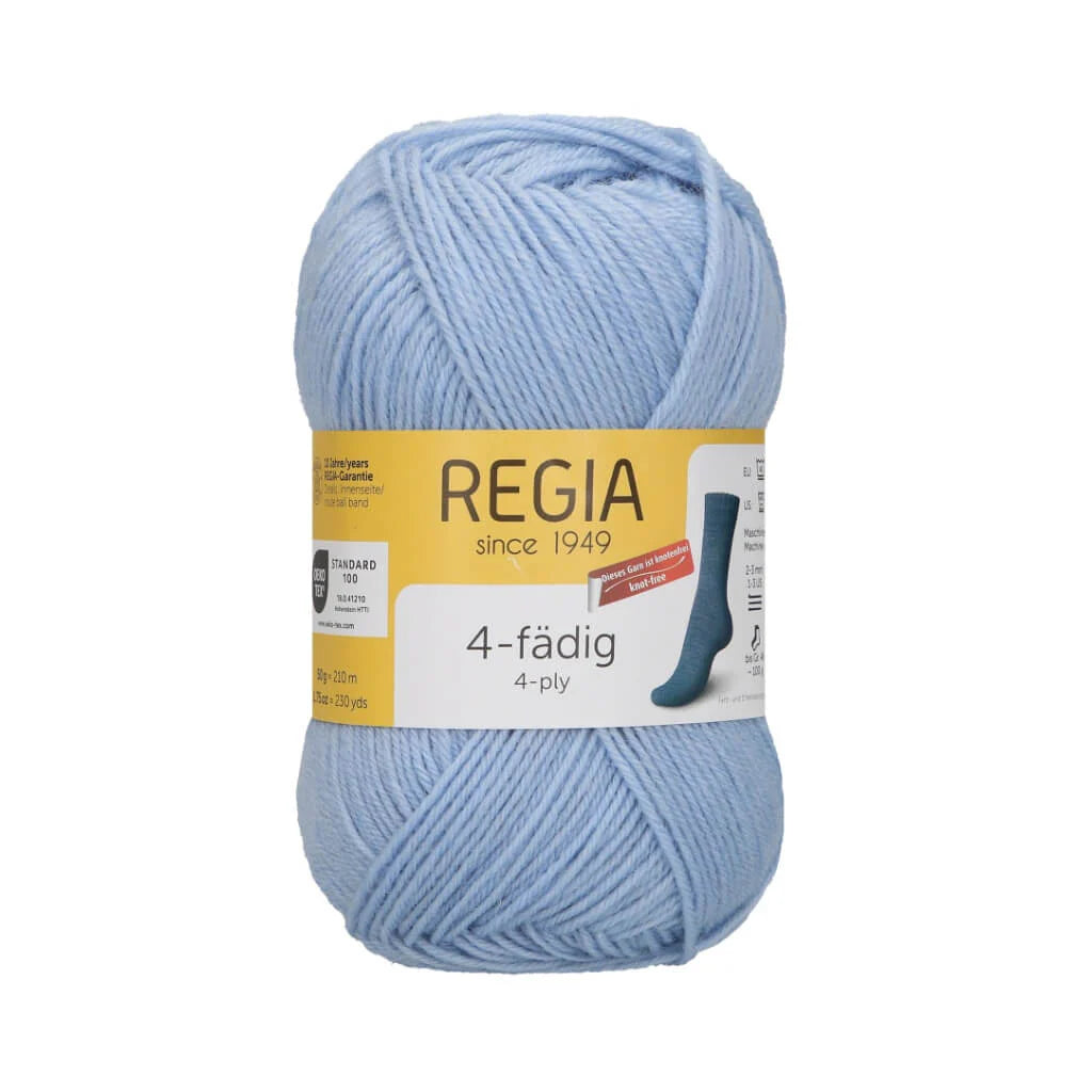 *Regia Uni 4-thread 50g #01063 "Baby blue"