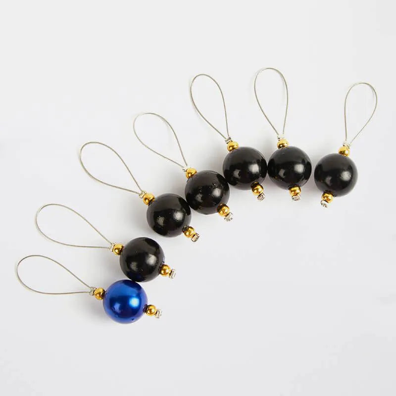 Stitch markers 7 pcs /Midnight Beauty /KnitPro ZOONI