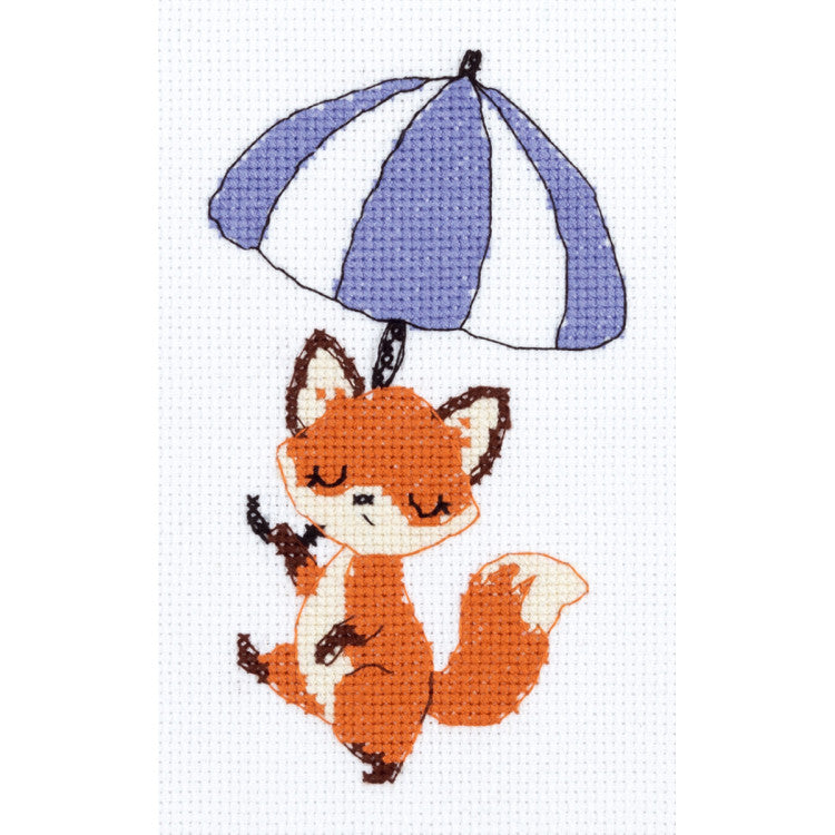 "British Cat" - embroidery kit /Alice/ 12 x 11 cm