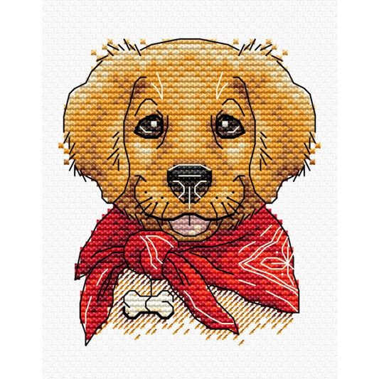 "Best Friend" - embroidery kit /MP Studia/ 10x15 cm