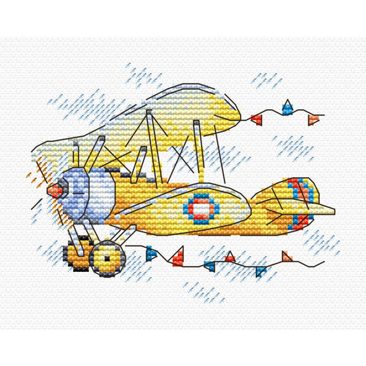 "The Charm of Flight" - embroidery kit /MP Studia/ 8x11 cm