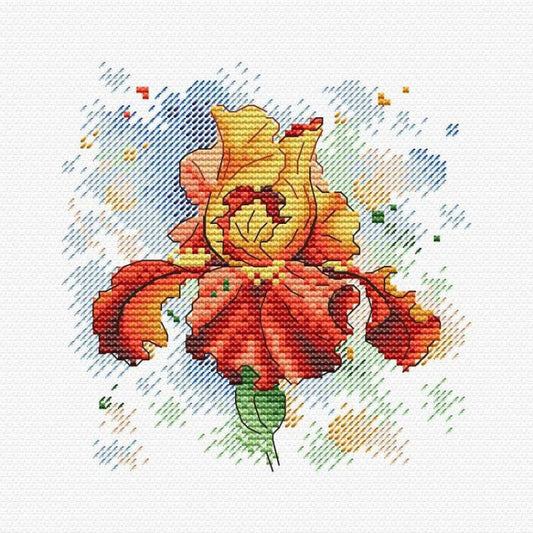 "The Charm of Passion" - embroidery kit /MP Studia/ 12x12 cm