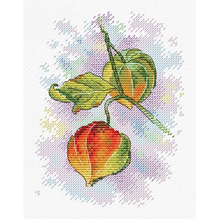 "Rudens noskaņojums" - izšūšanas komplekts /MP Studia/ 16x12 cm