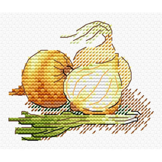 "Golden Onion" - embroidery kit /MP Studia/ 7x8cm