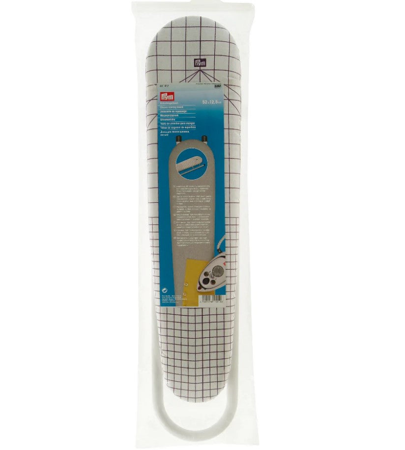 Mazs gludināmais dēlis piedurknēm un bikšu starām, liekams uz galda 52 cm x 12.5 cm /Prym