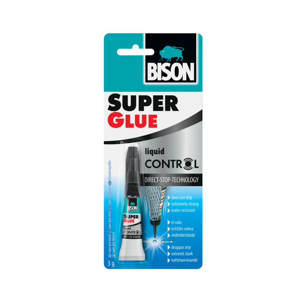 Superlīme CONTROL 3g /Bison