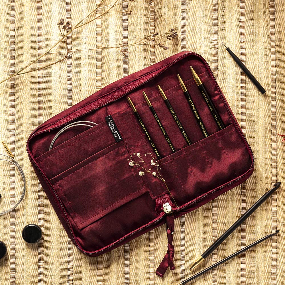 Lantern Moon BEQUEST / Tunisian crochet hook set /KnitPro/ 6 pairs