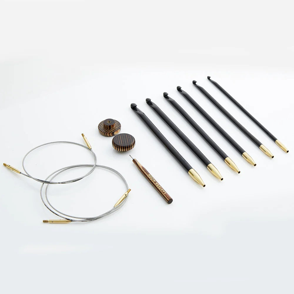 Lantern Moon BEQUEST / Tunisian crochet hook set /KnitPro/ 6 pairs