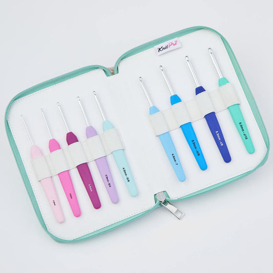 WAVES 2.0 DELUX / crochet hook set /KnitPro/ 9 sizes