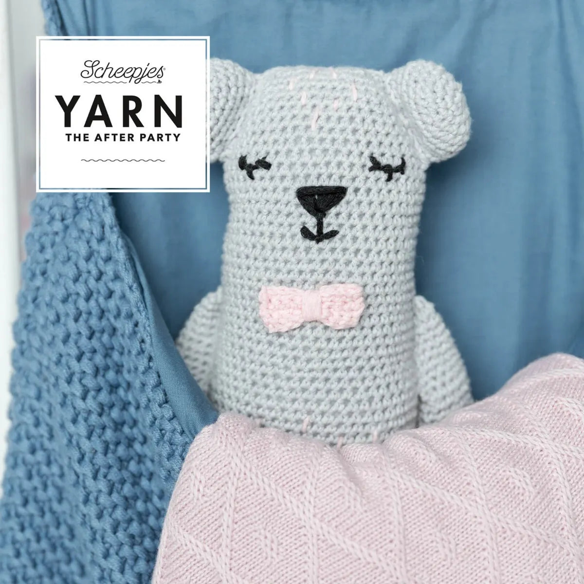 Scheepjes YARN The After Party No.37 - Woodland Friends Bear / Nerissa Muijs design / Toy Bear