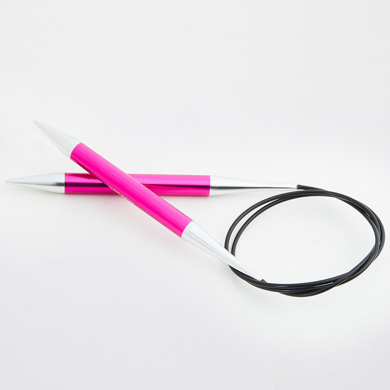 Zing Aluminum Circular Knitting Needles 120cm / KnitPro